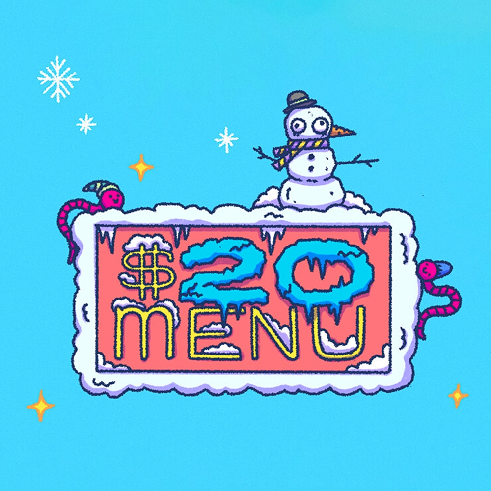 Picture for category 20 Dollar Menu!